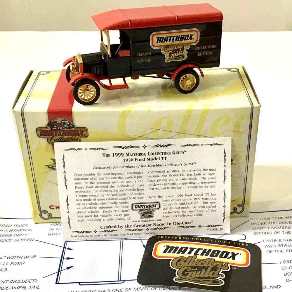 Matchbox Collectors Guild 2nd Annual 1926 Ford Model TT 1:43 Yesteryear YYM38030